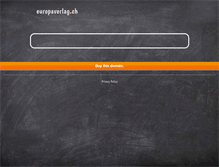 Tablet Screenshot of europaverlag.ch